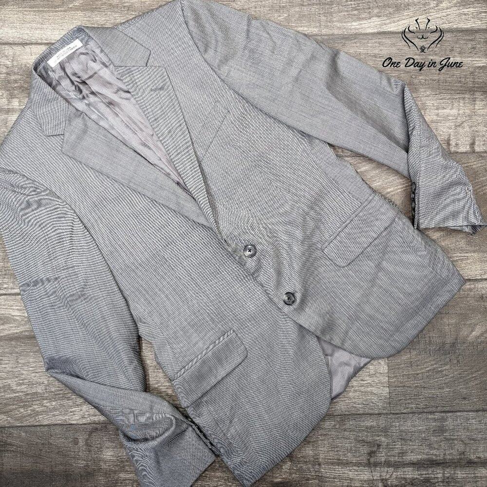 Joseph Abboud Light Gray Pinstripe Sport Coat